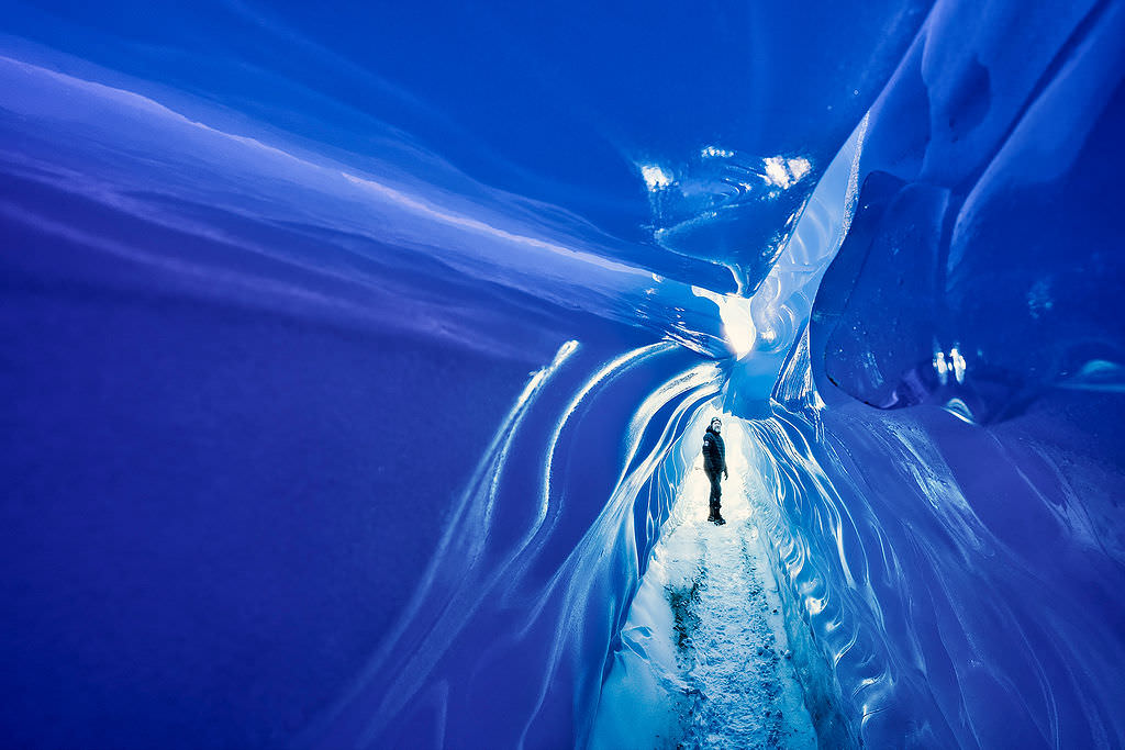 Massive Ice Caves & Tunnels
