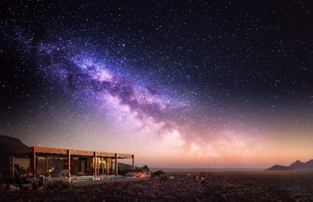 andBeyond Sossusvlei Desert Lodge Guest Suite Render - View 2 andBeyond Sossusvlei Desert Lodge Guest Suite Render - View 2