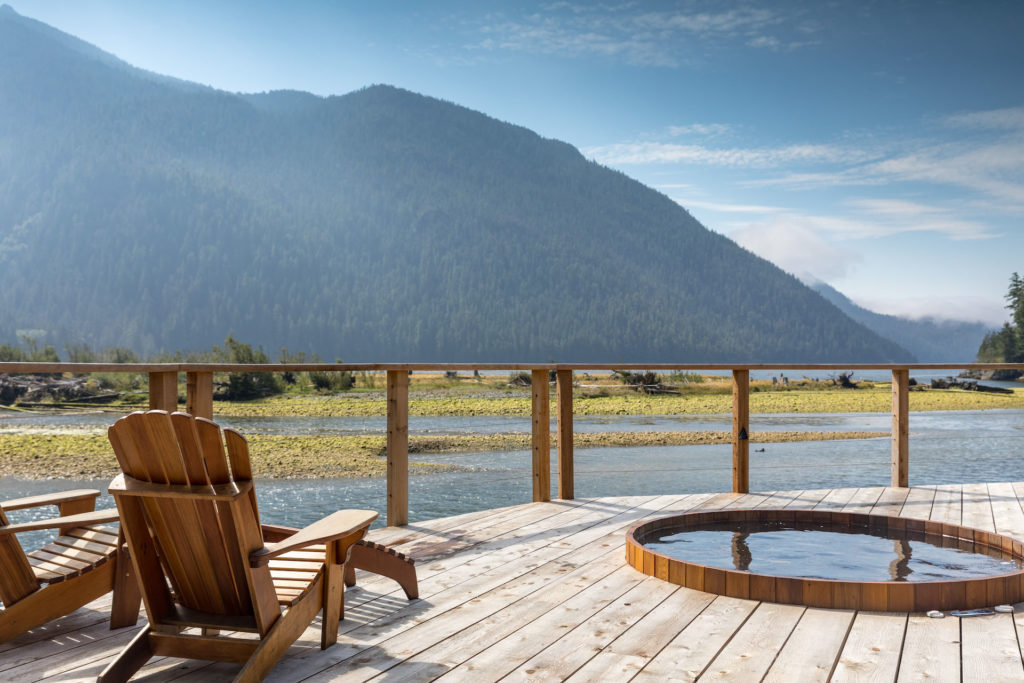 Clayoquot Wilderness Resort_Hot Tubs_Lounge Chair_Photo Credit Tom Cahalan