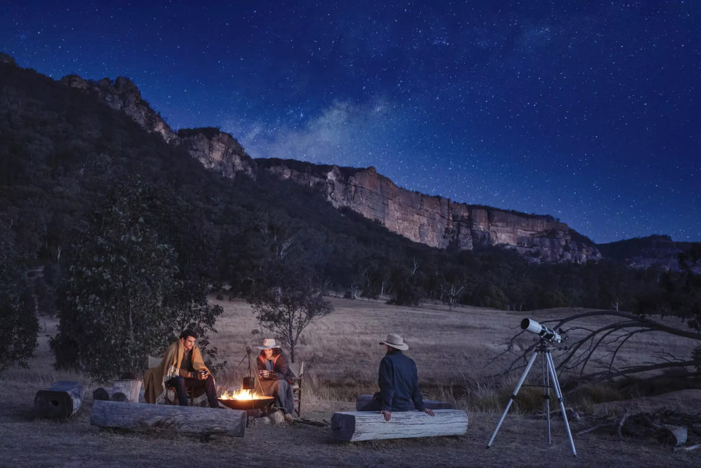Emirates-OneOnly-Wolgan-Valley_Blue-Mountains_Stargazing-Campfire
