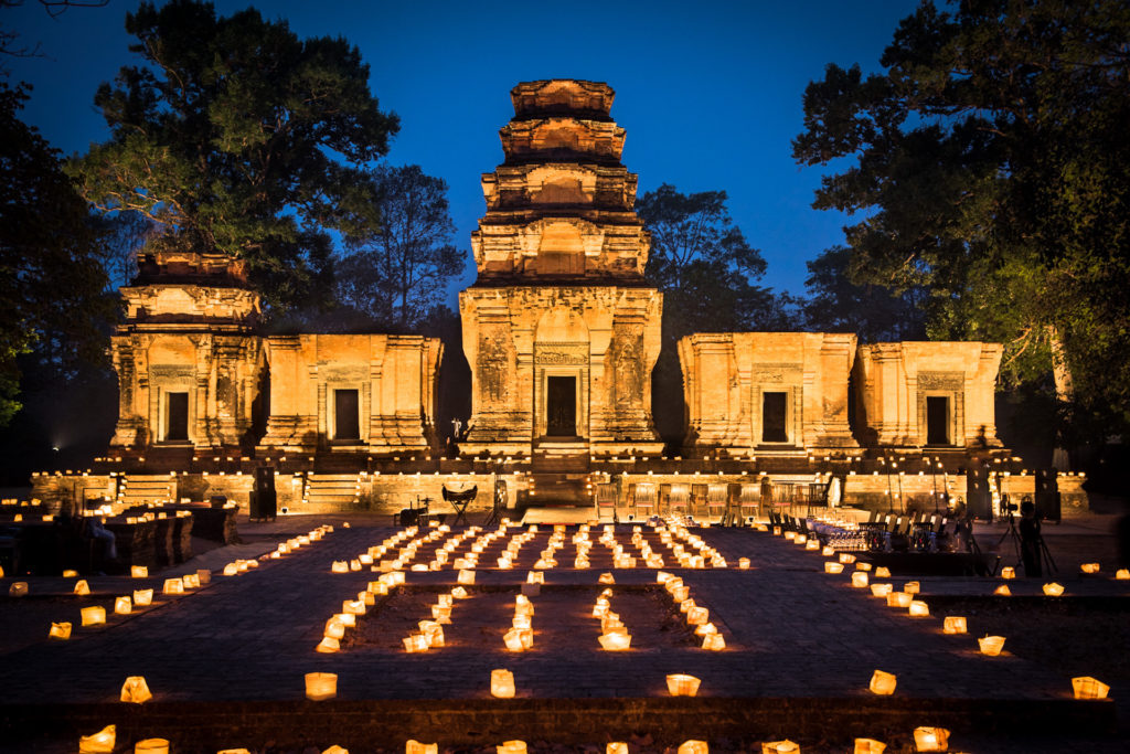Amansara, Cambodia - Celebratrations & Events, New Year Eve, Temple dinner