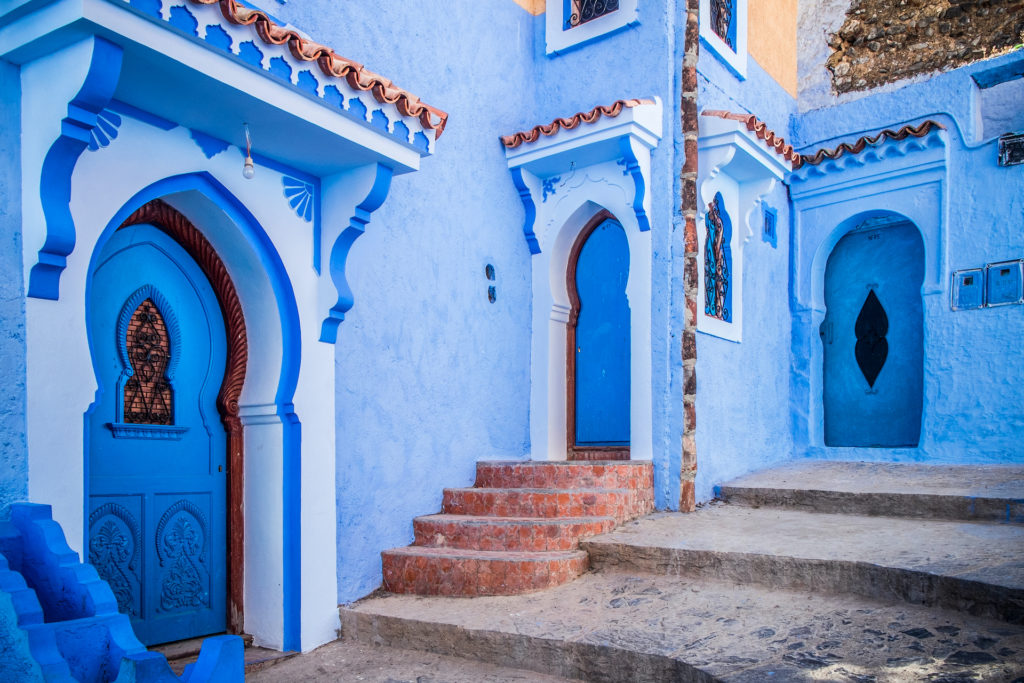 The,Beautiful,Blue,Medina,Of,Chefchaouen,In,Morocco