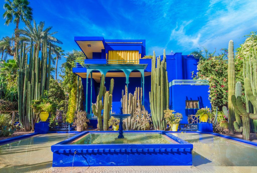 Le,Jardin,Majorelle,,Marrakech,,Morocco,-,November,14,,2017:,Amazing