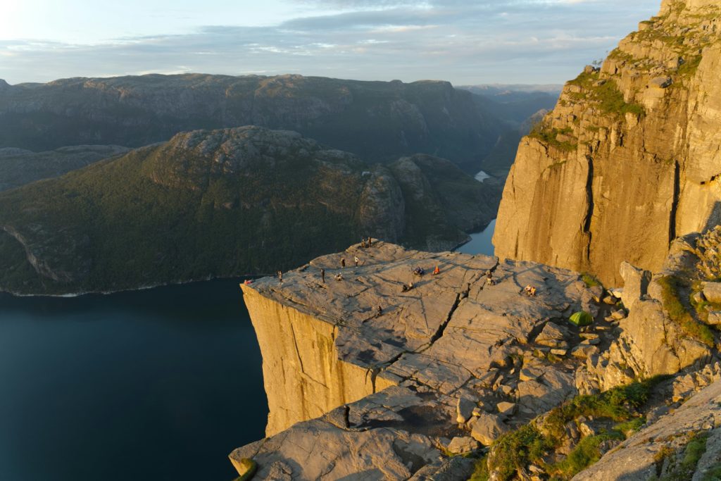 Norway - Preikestolen, Lysefjord Preikestolen, Lysefjord